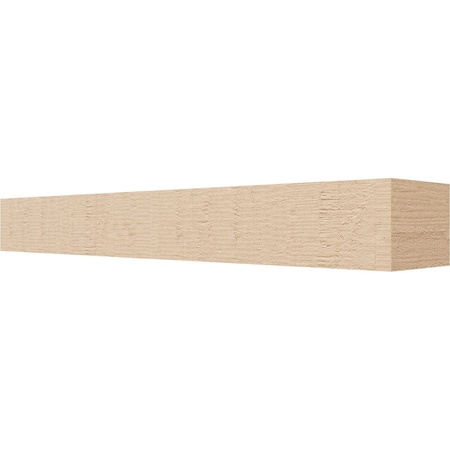 Ekena Millwork 6in. W x 4in. H x 32in. L Block Woodgrain TimberThane Rafter Tail, Primed Tan RFTUR06X04X32BLKRCPR